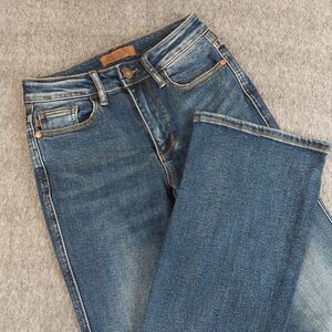 Judy Blue Mid-Rise Vintage Wash Rugged Bootcut Jeans Size 0/24 (Fit 25x32)